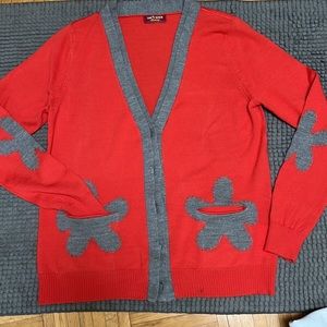 Cardigan in Merino Wool, small